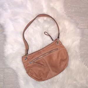 Tignanello Leather Hobo Bag EUC